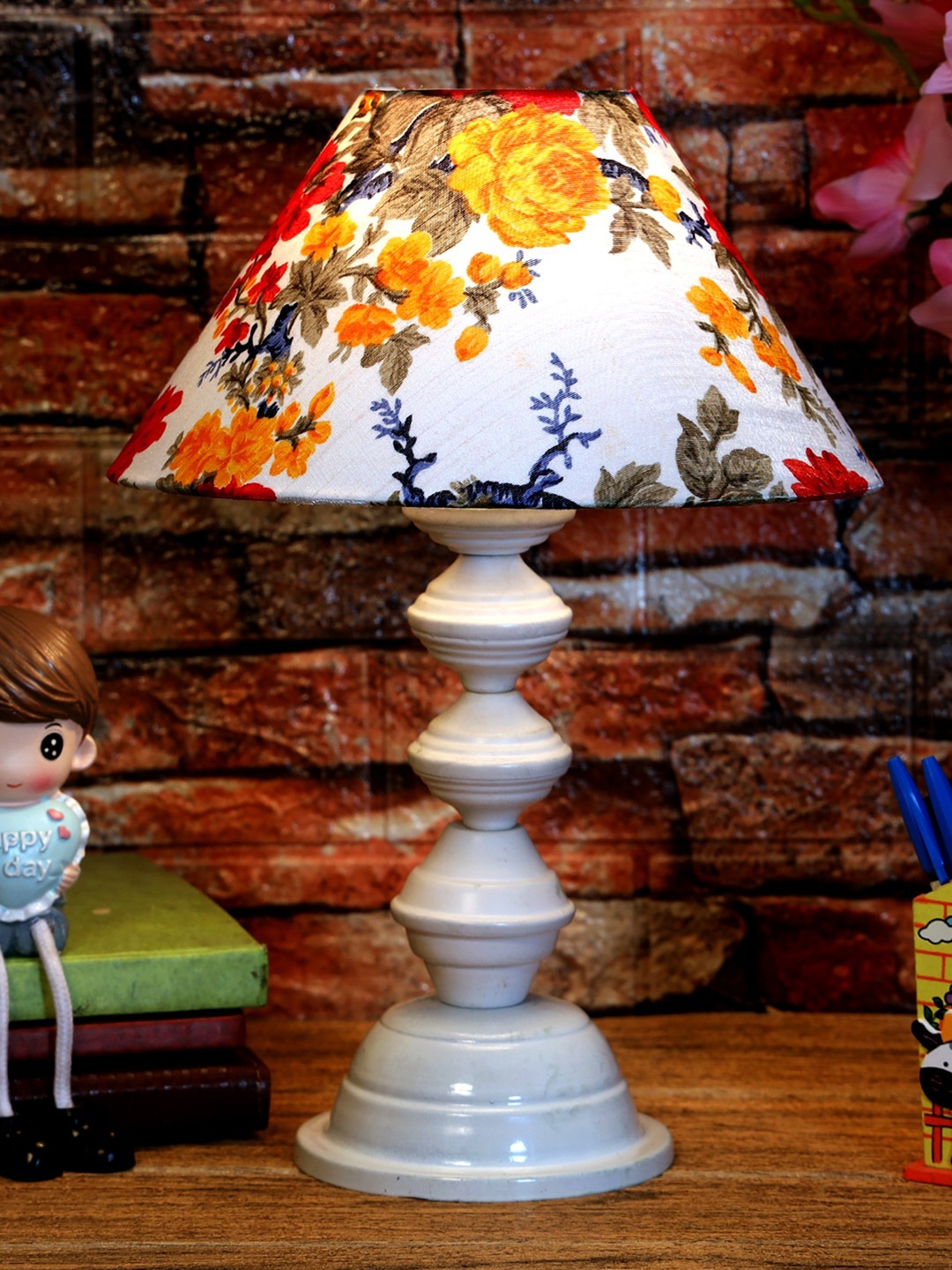 

foziq White Solid Table Lamps