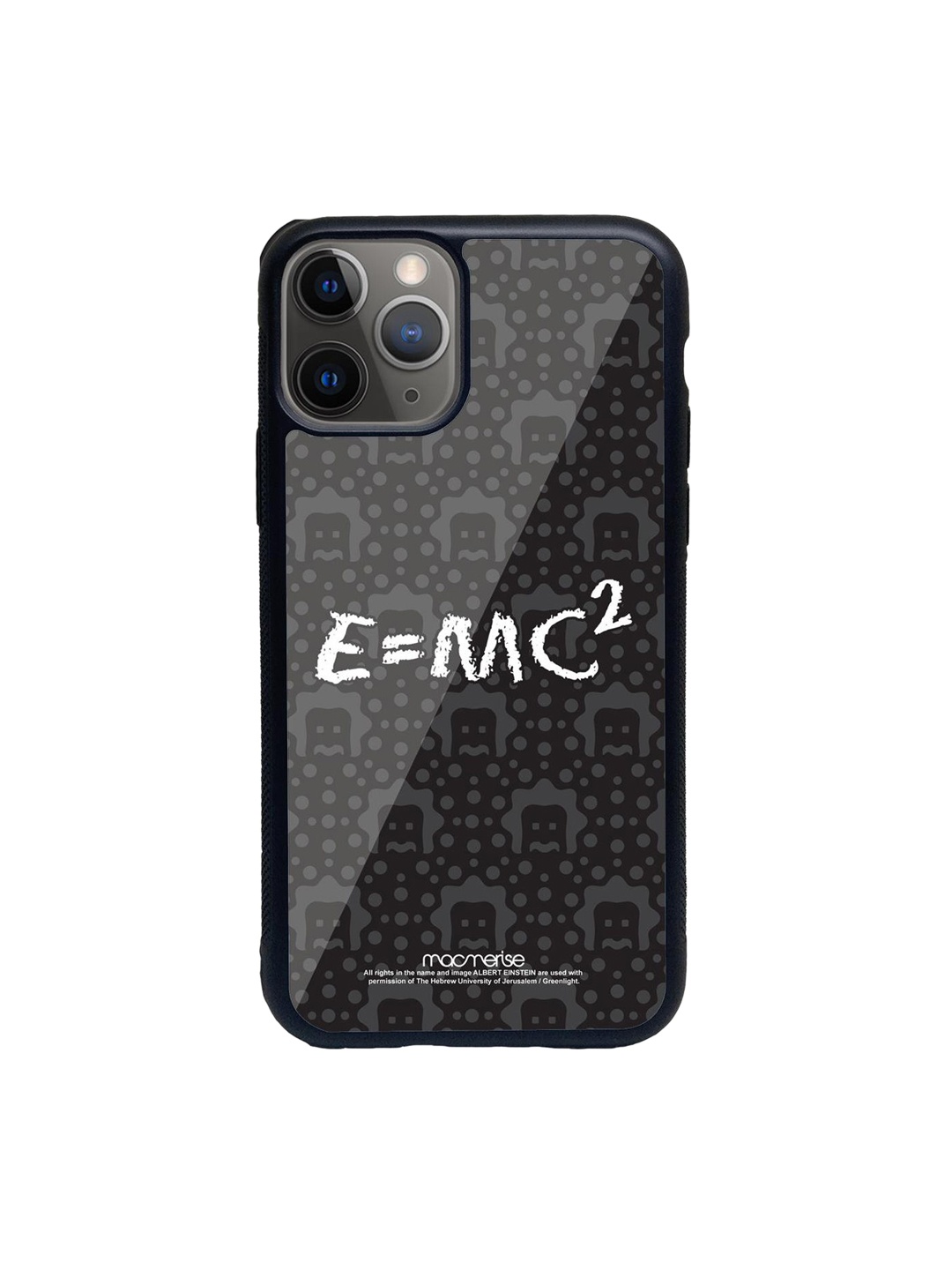 

macmerise Black & White E is equal to MC Square iPhone 11 Pro Back Case