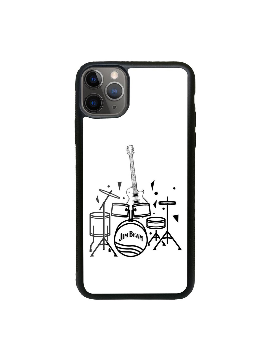

macmerise Black & White Jim Beam The Band iPhone 11 Pro Max Back Case