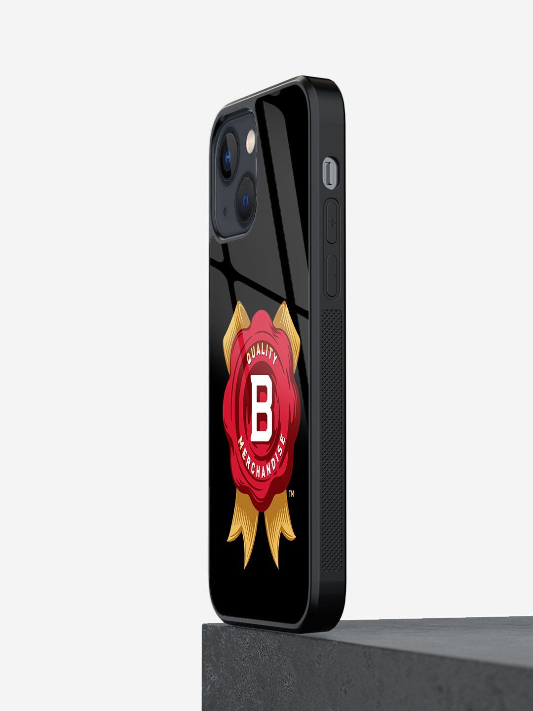 

macmerise Black & Red Printed Iphone 13 Mobile Back Case