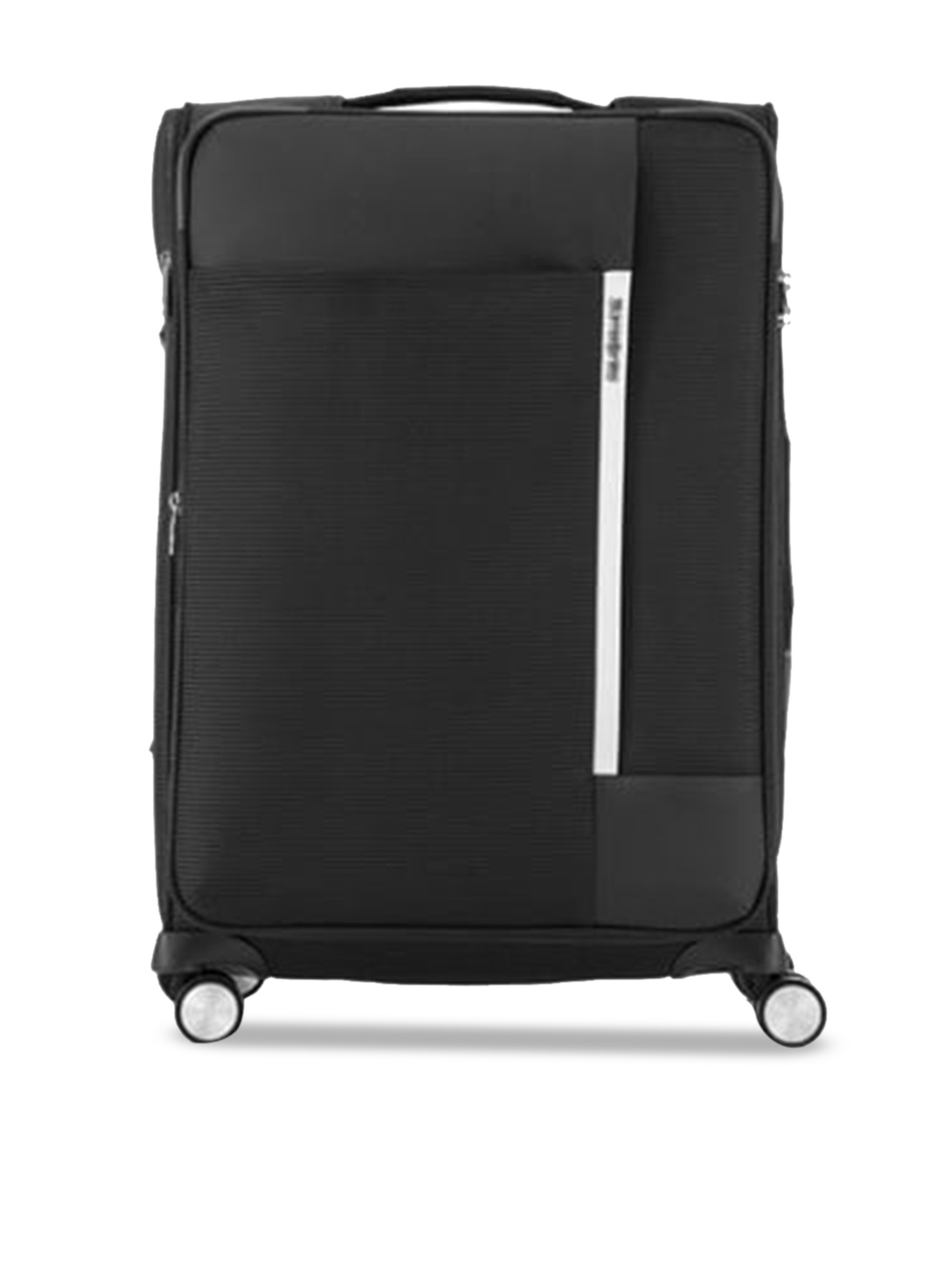 

Samsonite Black Solid Hard-Sided Medium Trolley Suitcase