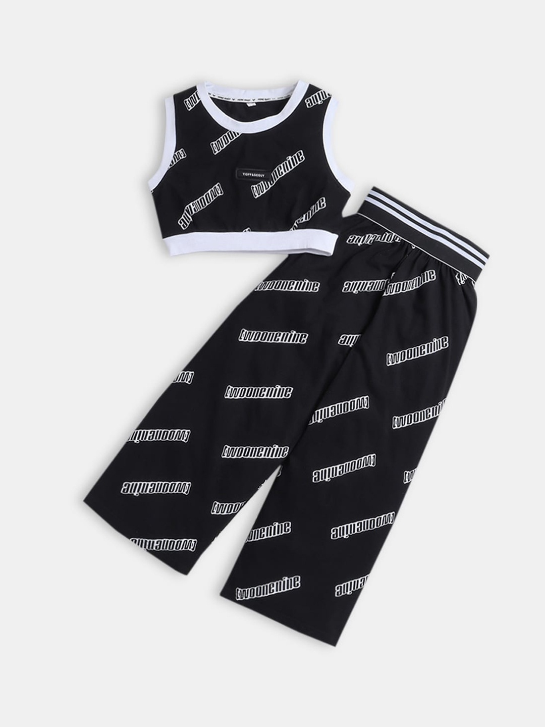 

Hopscotch Girls Black Clothing Set