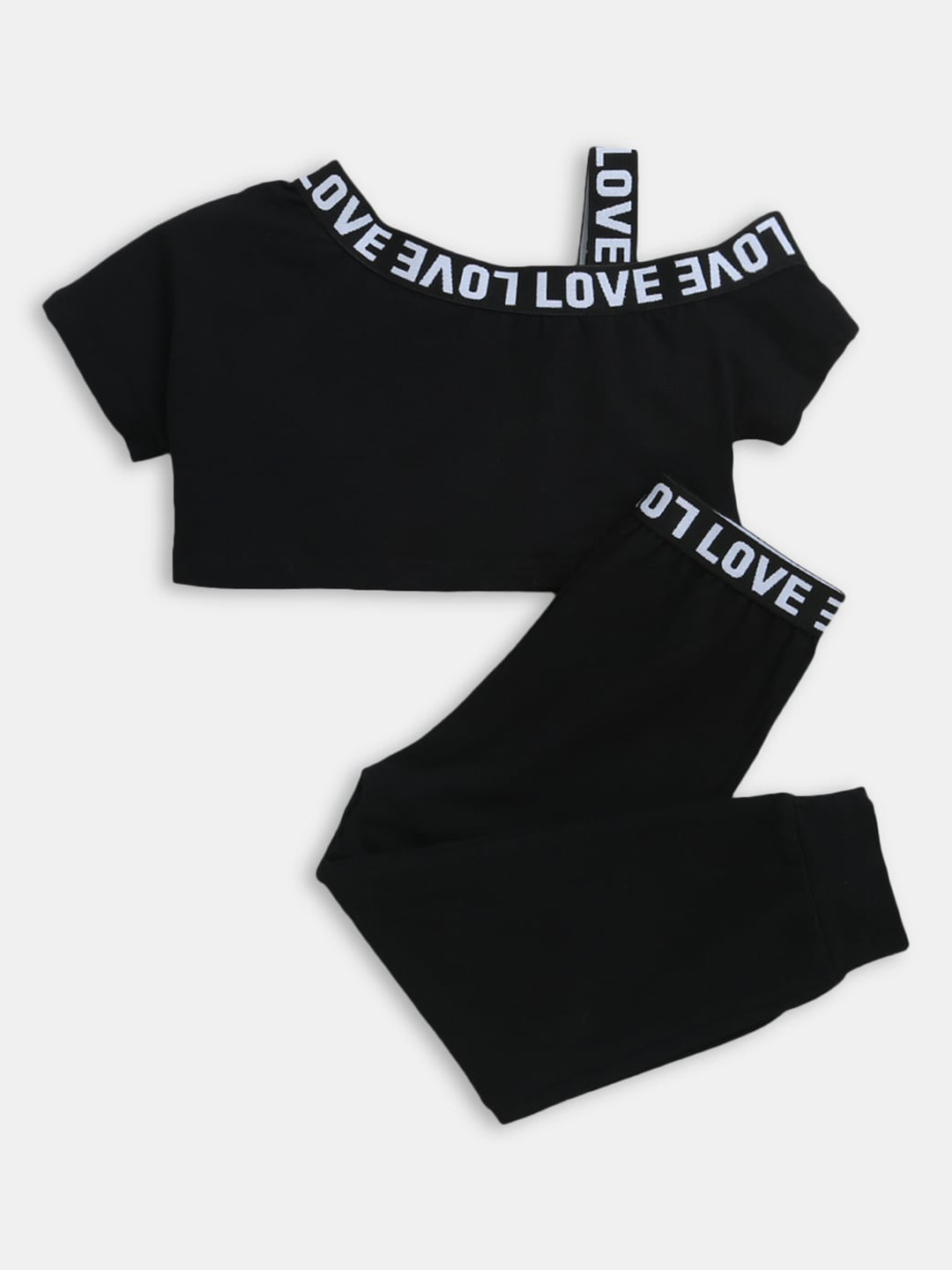 

Hopscotch Girls Black Clothing Set