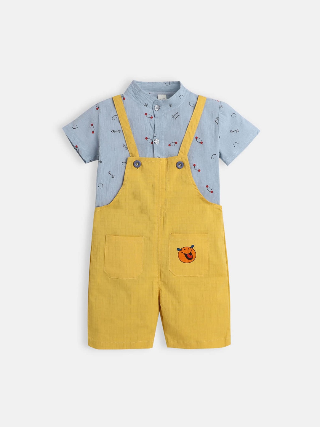 

Hopscotch Boys Blue Clothing Set