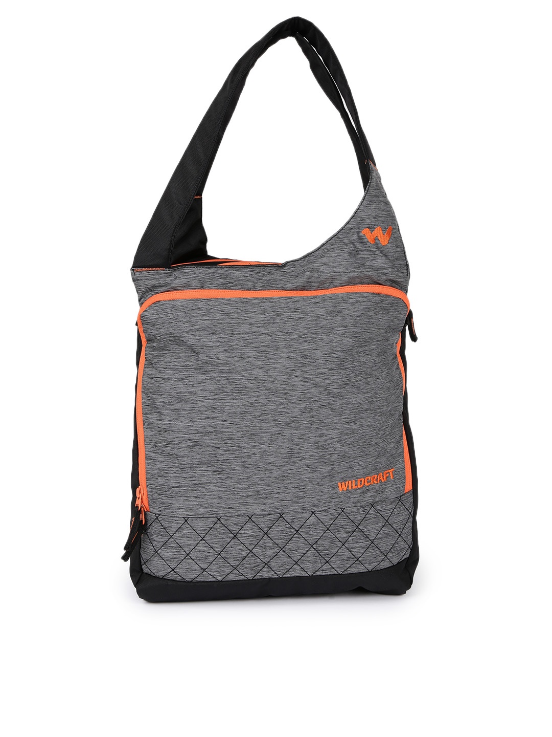 

Wildcraft Unisex Grey & Black Messenger Bag