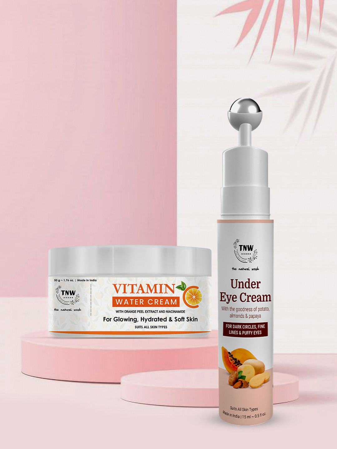 TNW the natural wash Vitamin C Water Cream and Under Eye Cream