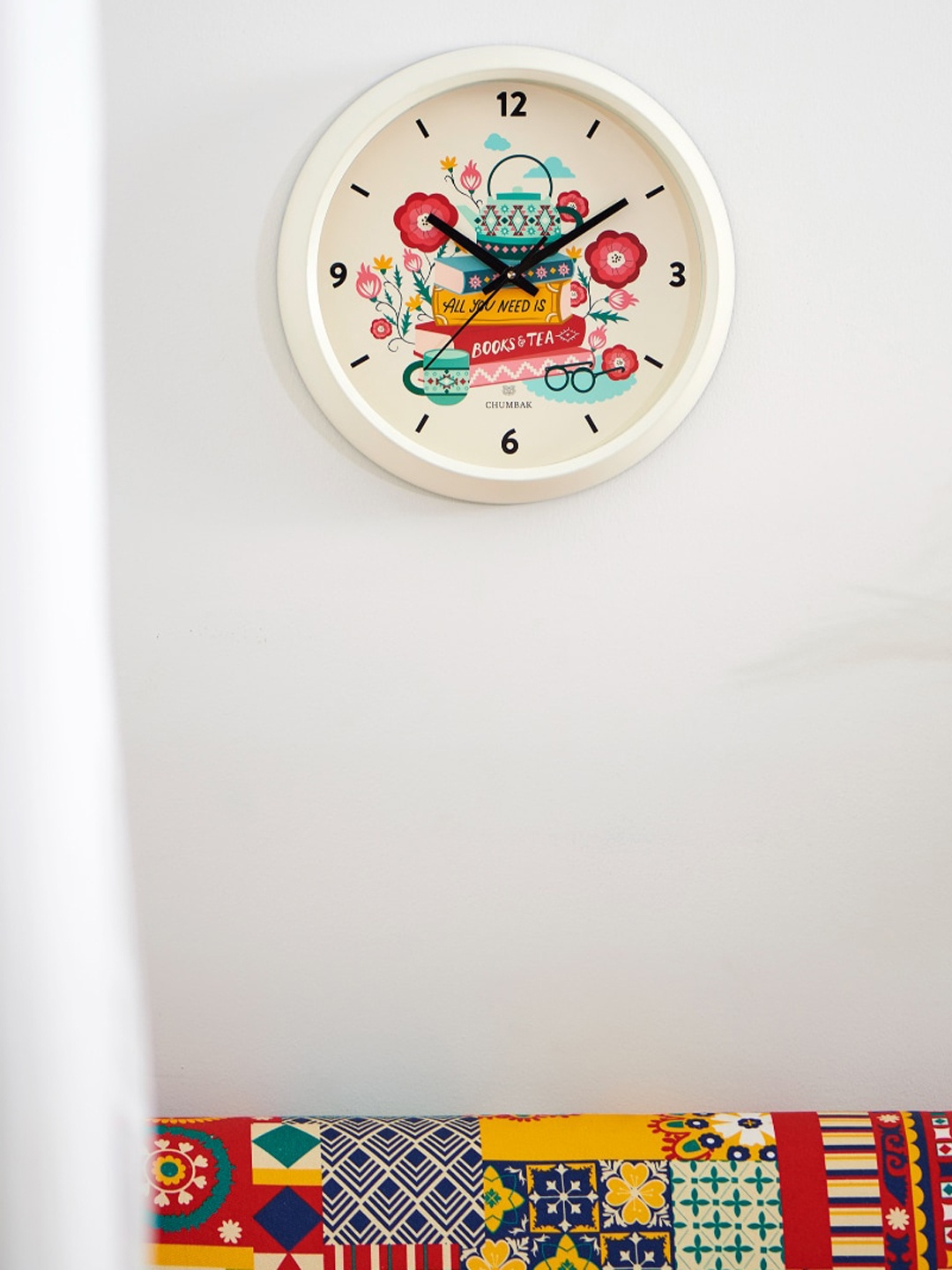 

Chumbak Unisex White Clocks