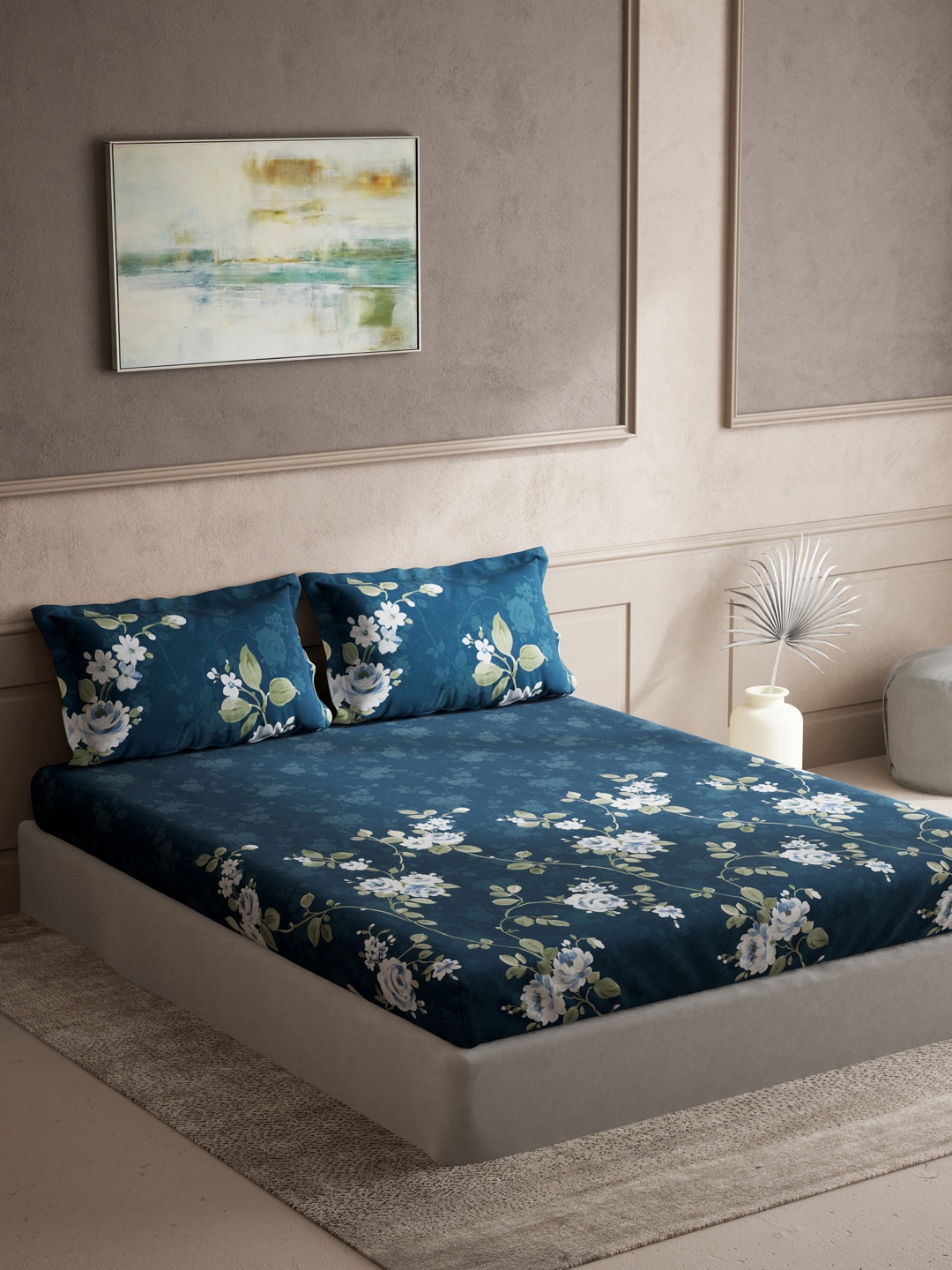 

DDecor Unisex Blue Bedsheets