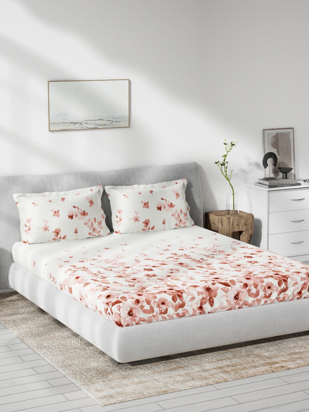

DDecor Unisex Red Bedsheets