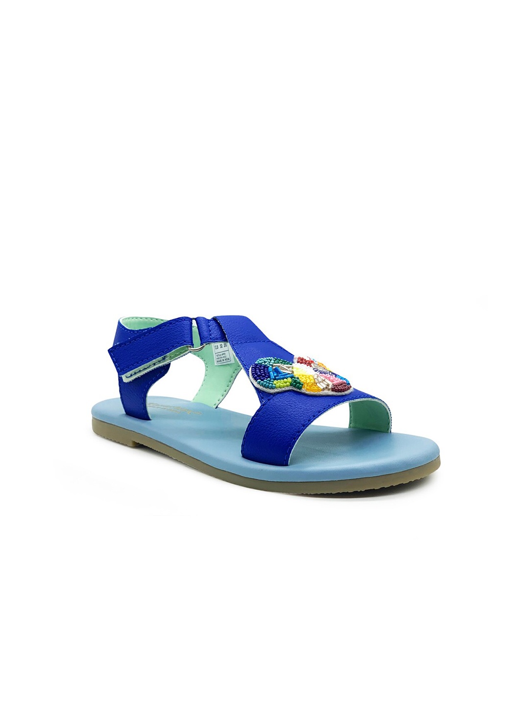 

KazarMax Boys Blue & Yellow PU Comfort Sandals