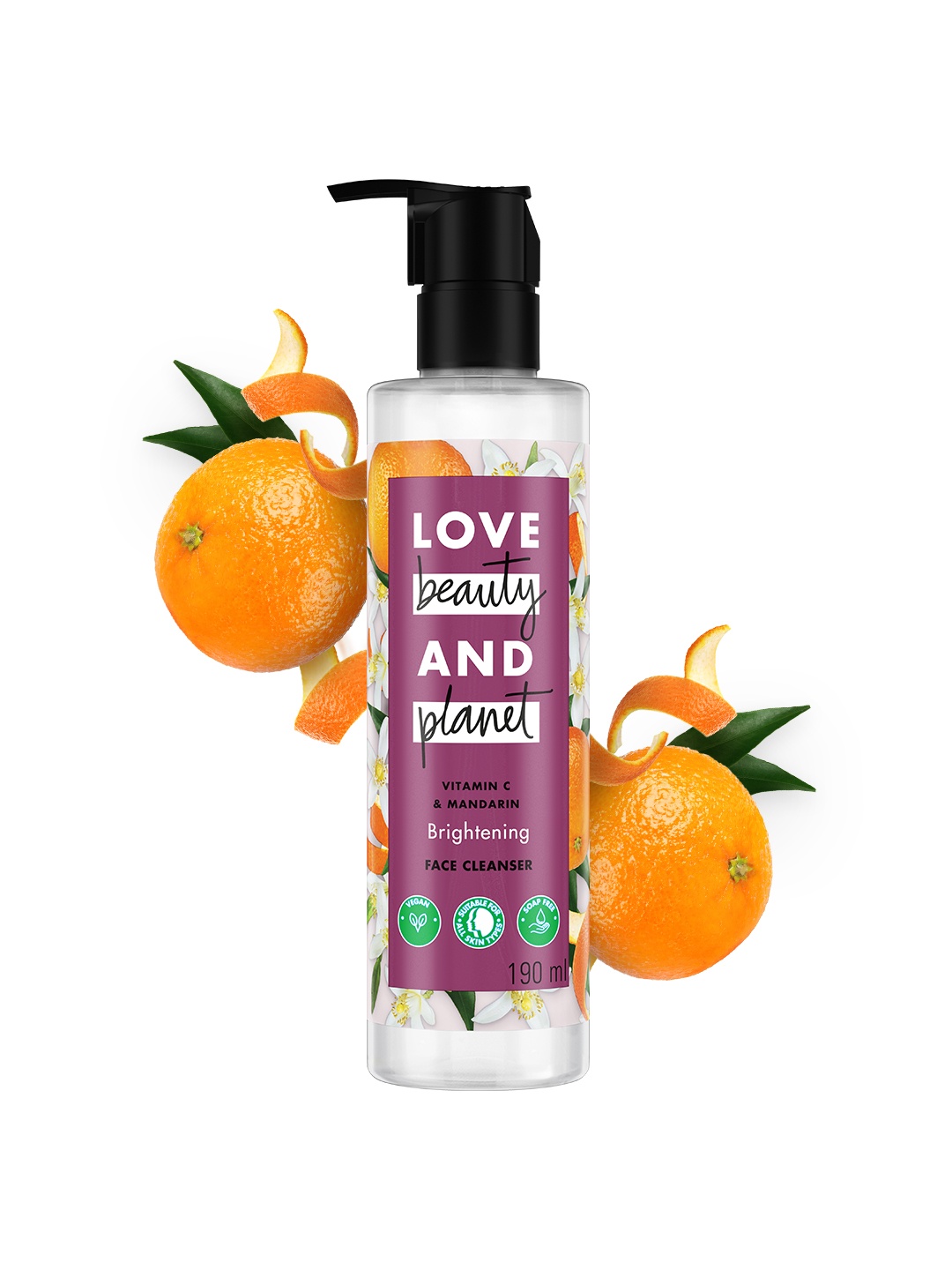 Myntra - Love Beauty & Planet Brightening Vitamin C & Mandarin Face Cleanser – 190 ml Price