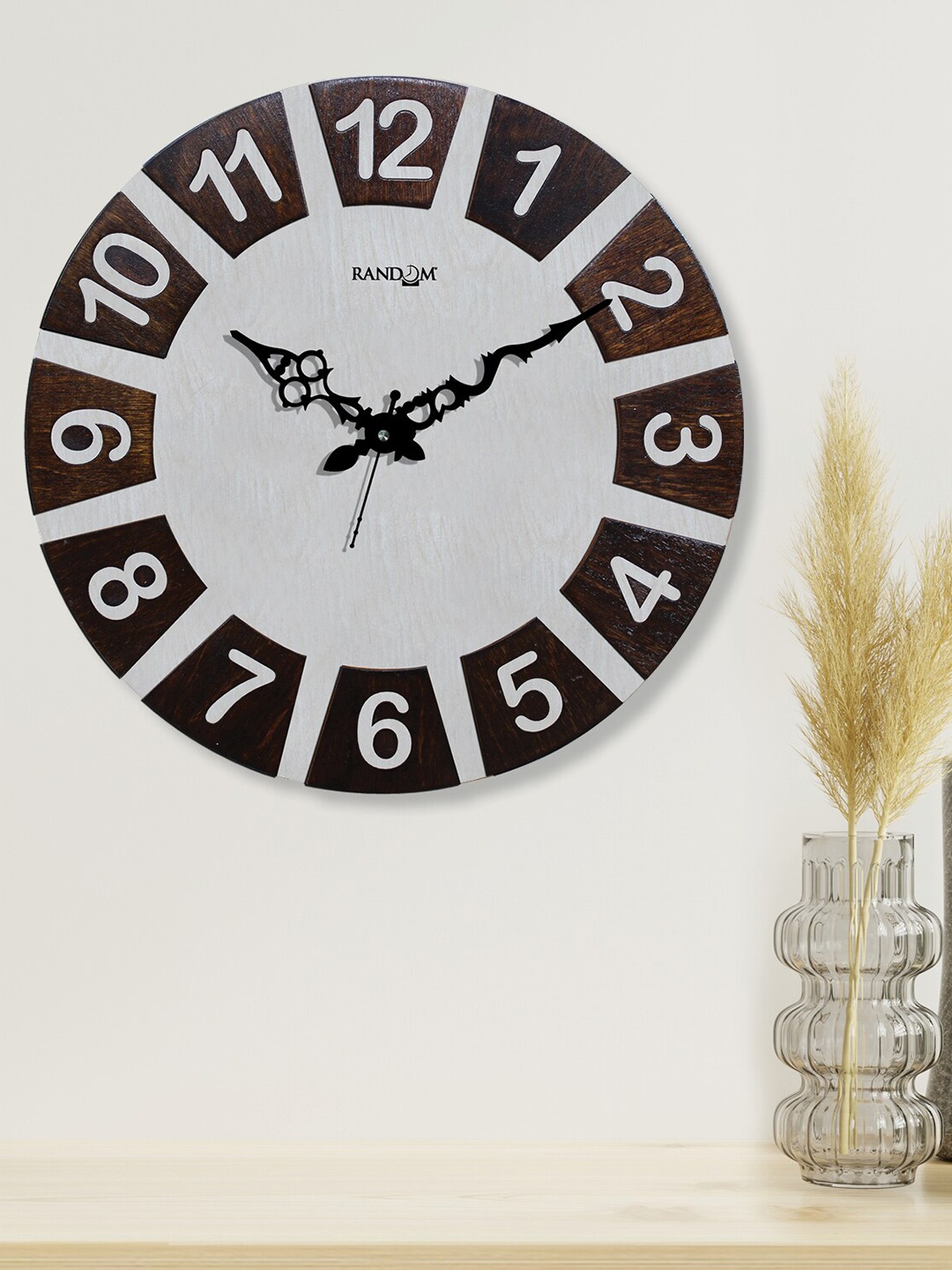 

RANDOM Unisex Brown Clocks