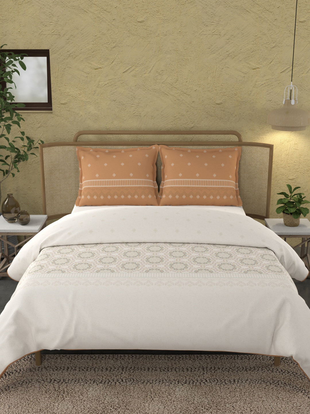 

MYTRIDENT Unisex Orange Blankets Quilts and Dohars