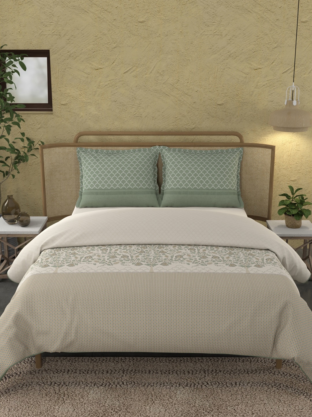 

MYTRIDENT Unisex Beige Blankets Quilts and Dohars
