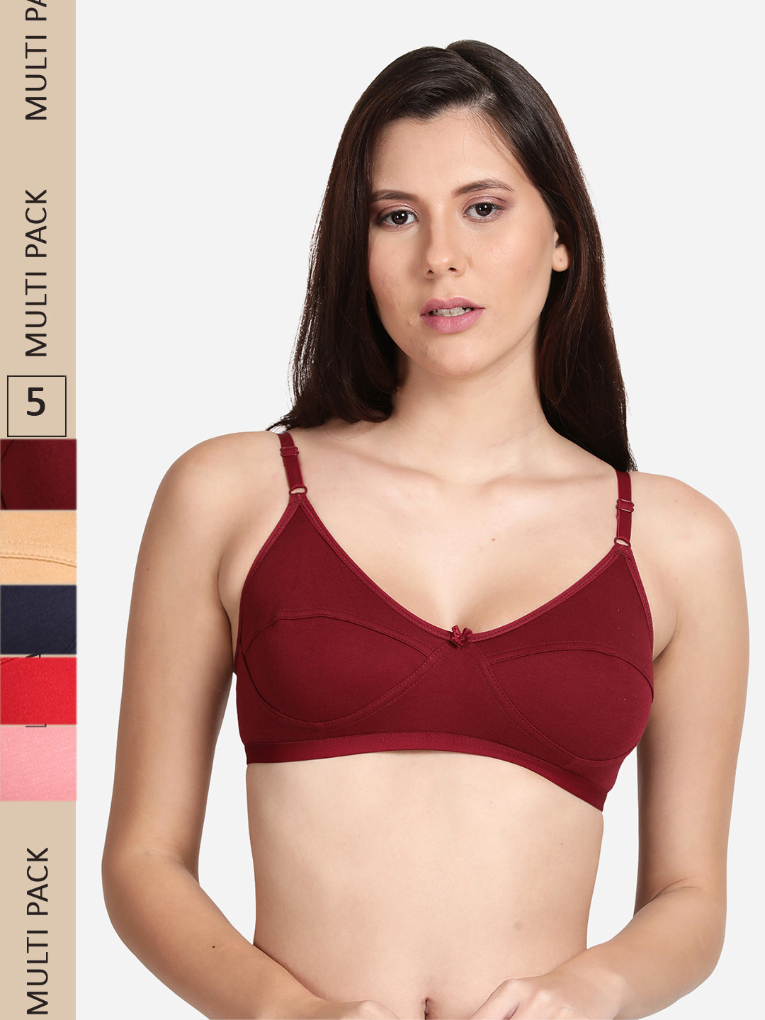 

shyaway Cotton Non Padded Bra, Nude