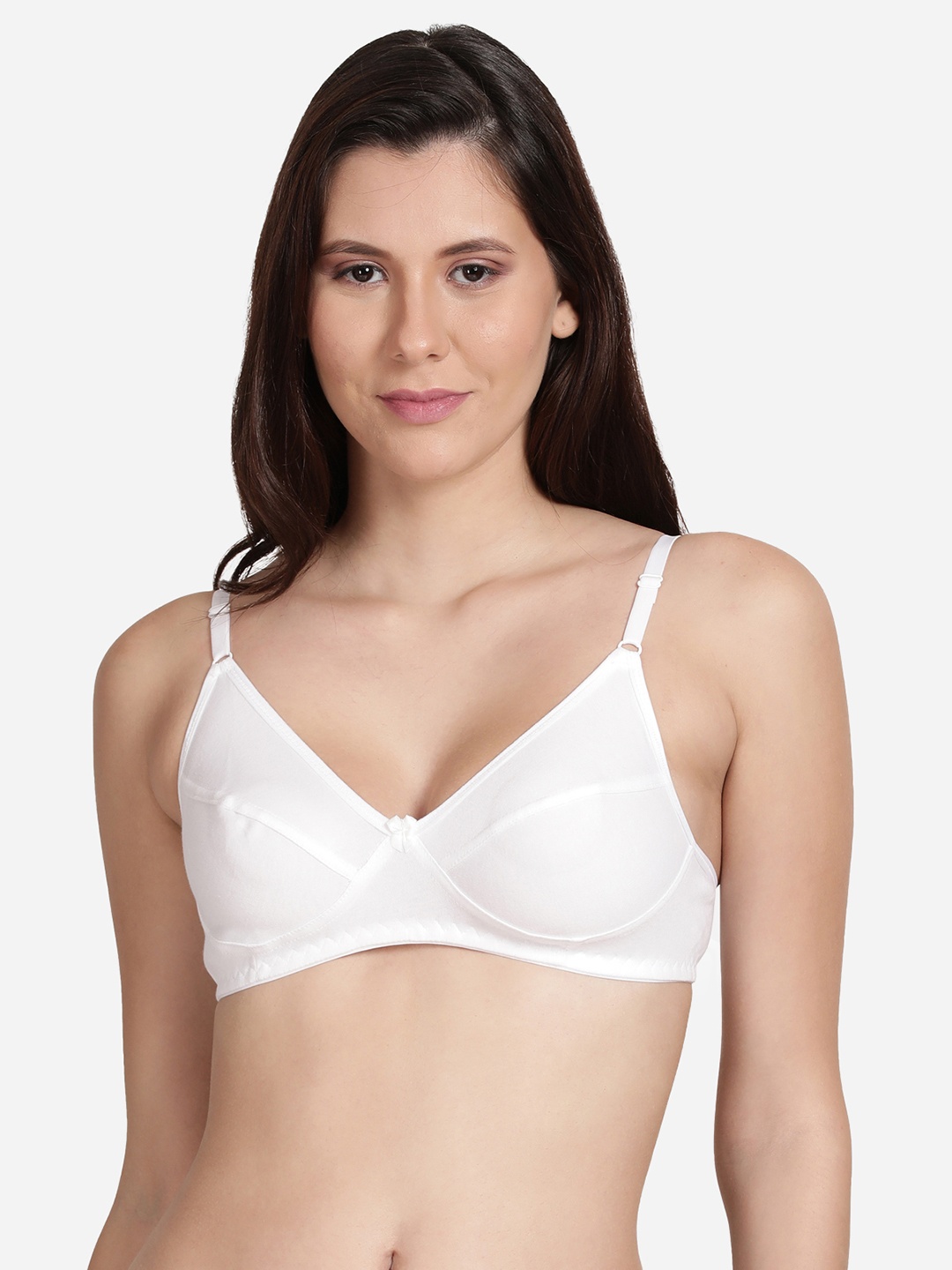 

shyaway Cotton Cut & Sew Everyday Bra, White