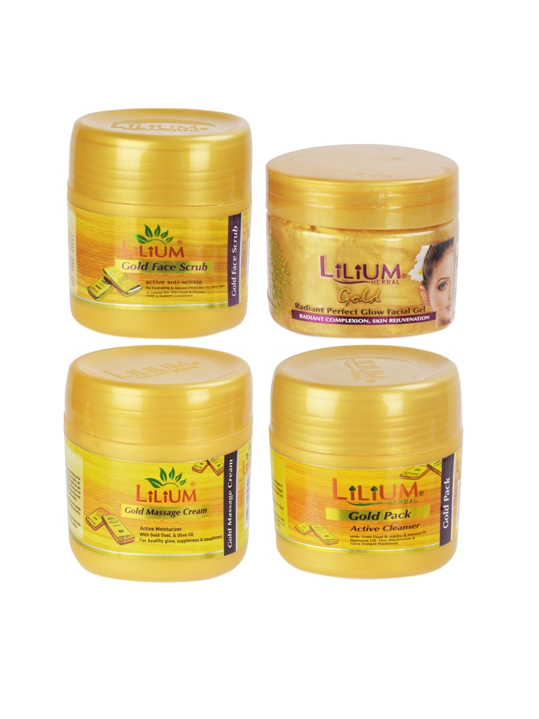 

Lilium Radiance Perfect Glow Facial Kit with Aloe Vera - 2Kg, Yellow