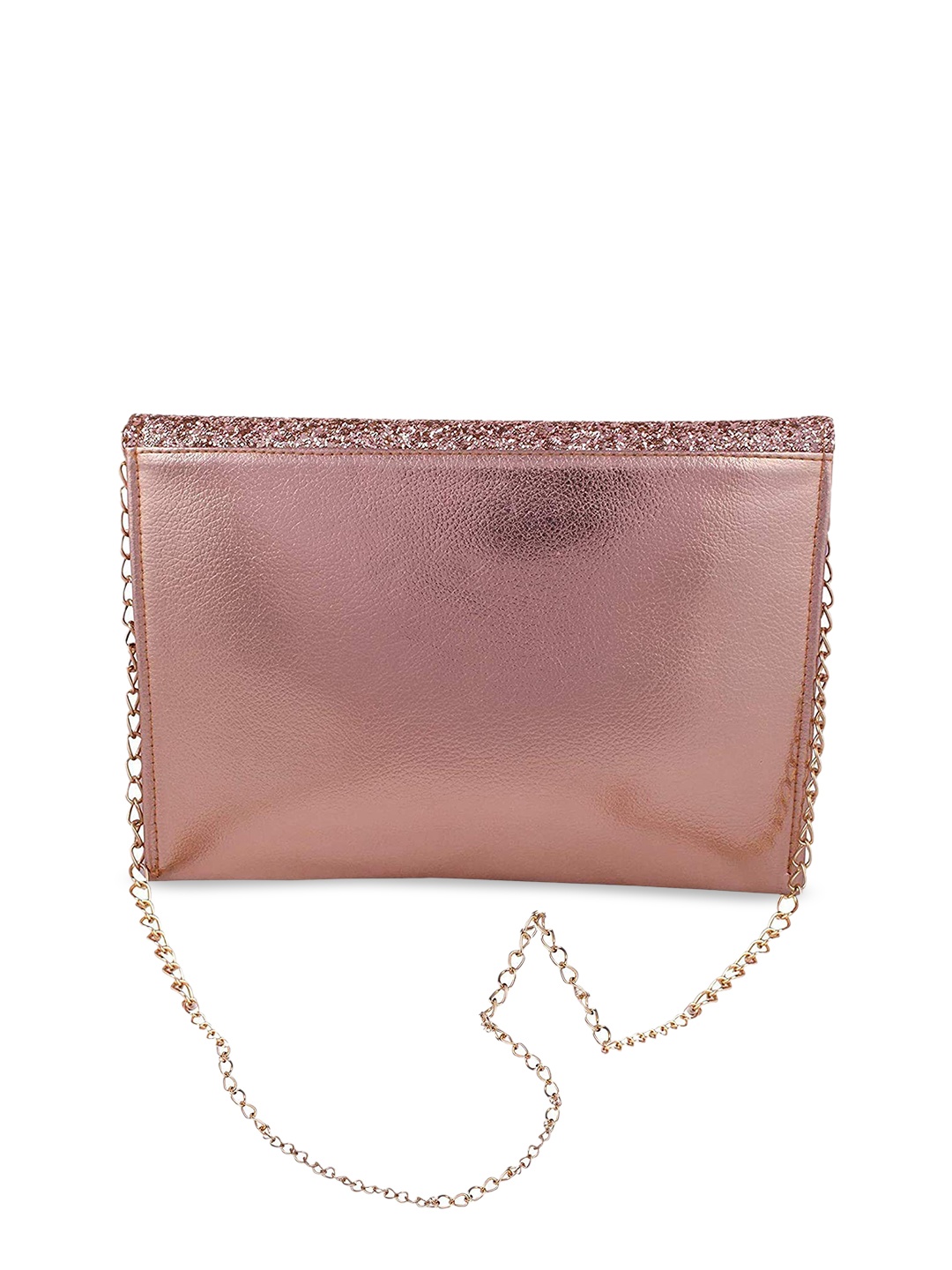 

DN Creation Rose Embellished PU Oversized Structured Sling Bag