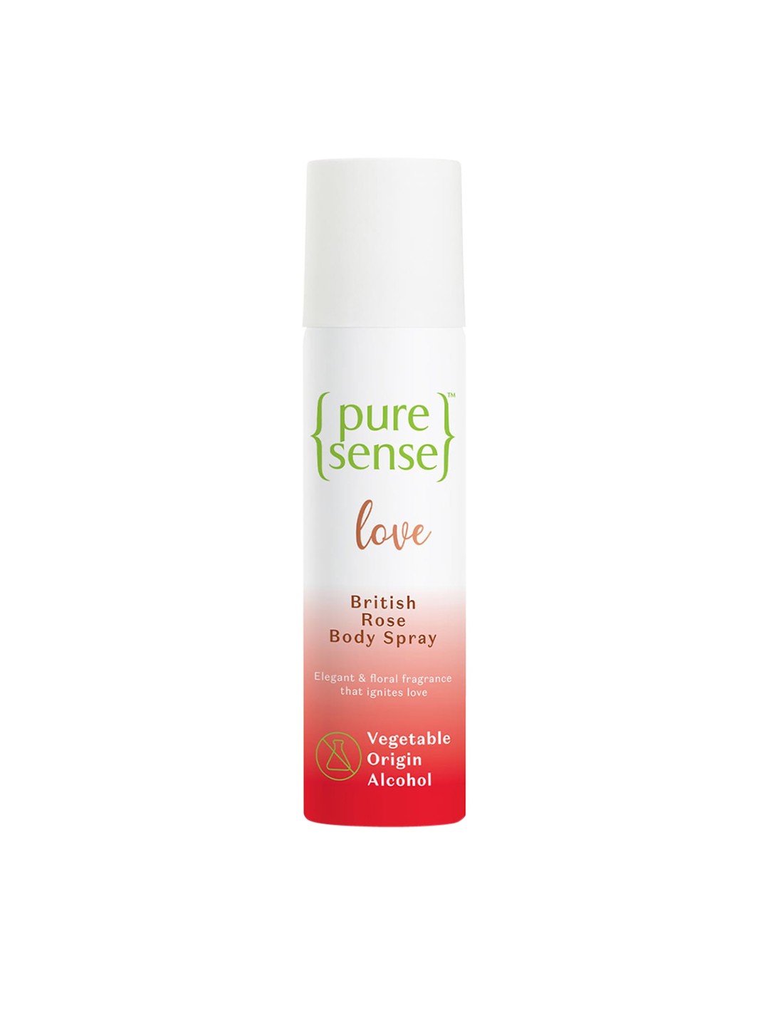 

Pure Sense Women Body Spray Love British Rose Fragrance - 150ml, White