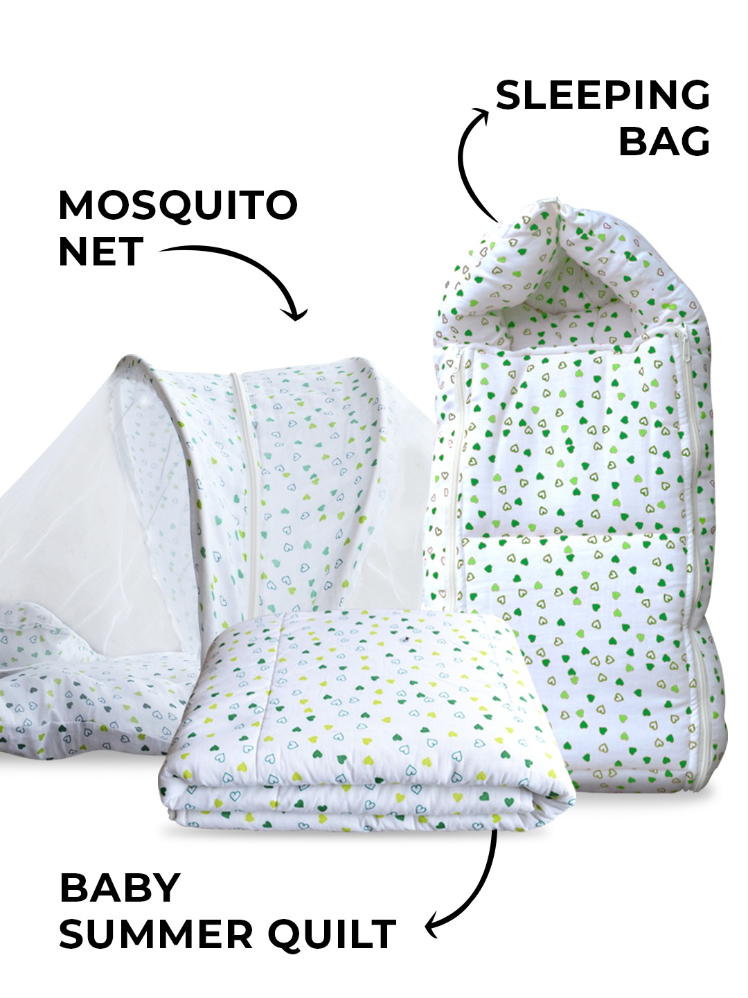 

Moms Home Unisex Kids Green Sleeping Bag