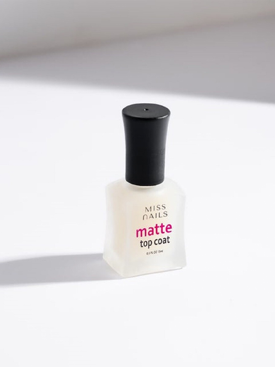 

MISS NAILS Toxic Free Matte Nail Polish 8 ml - Top Coat, White