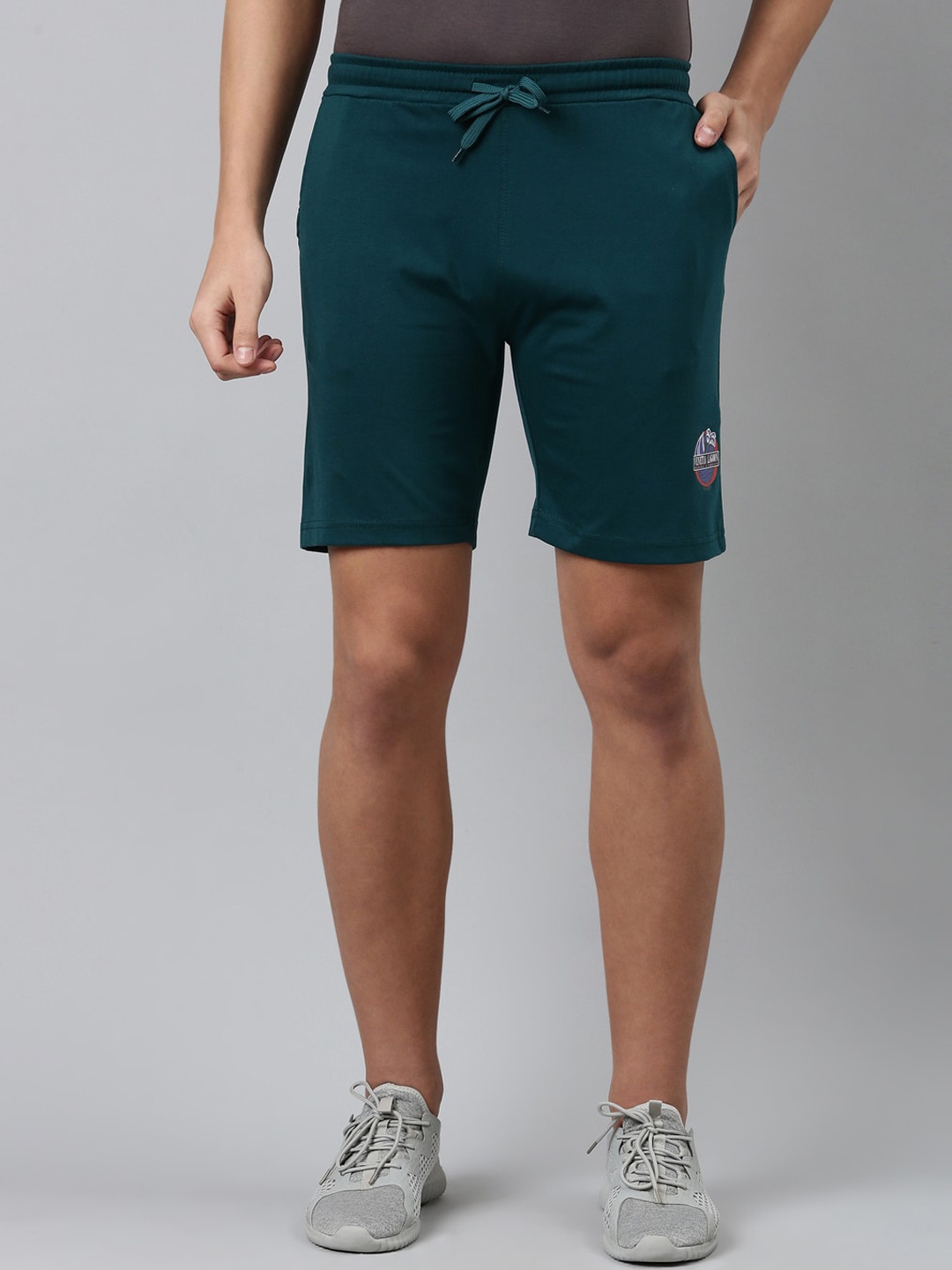 

DIXCY SCOTT Men Green Sports Shorts