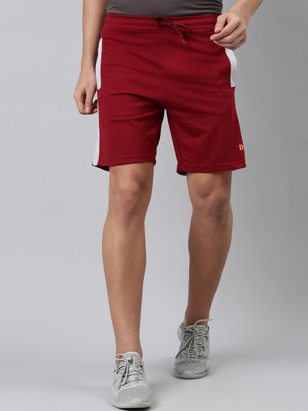 

DIXCY SCOTT Men Red Sports Shorts