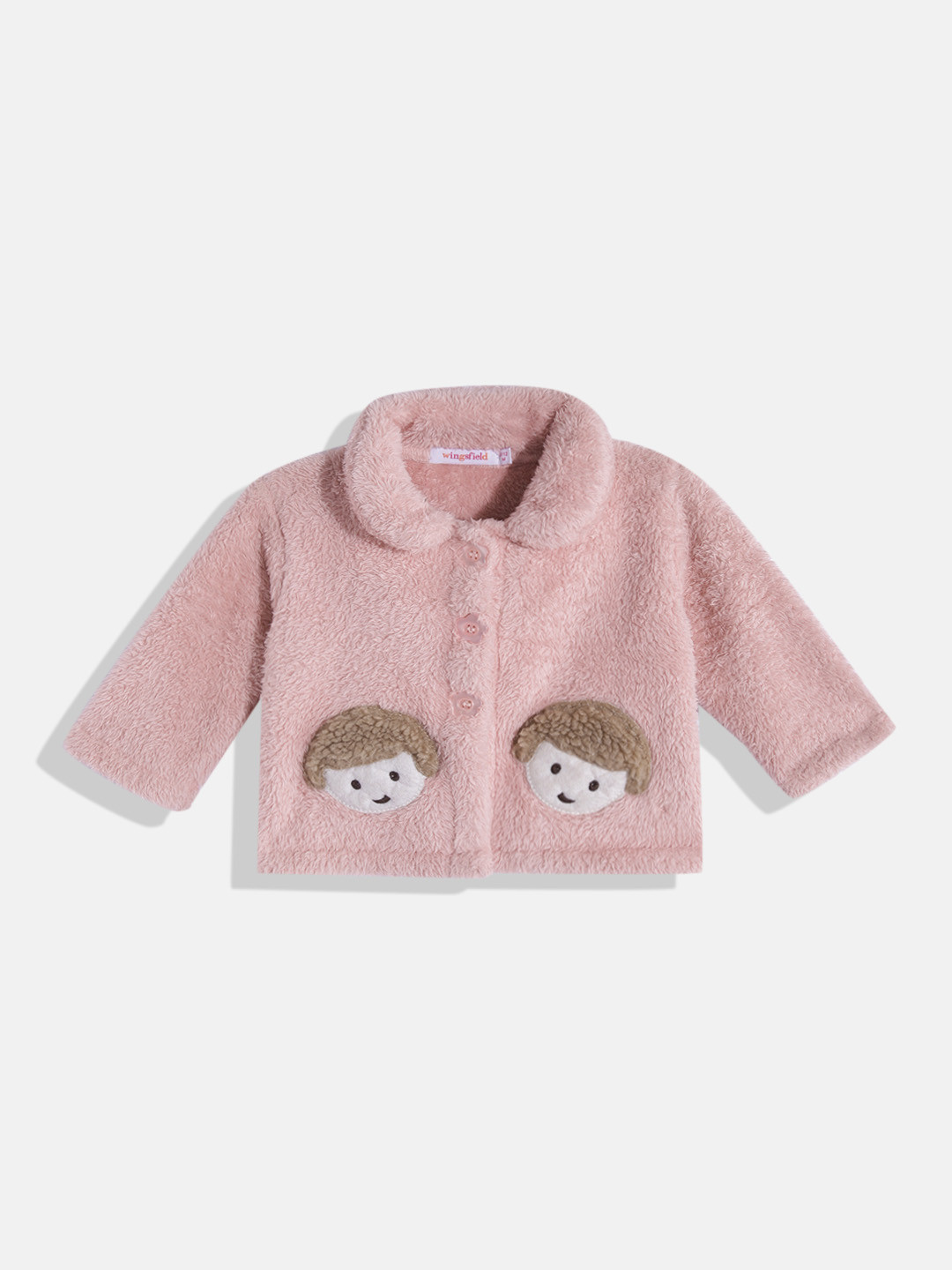 

Wingsfield Girls Mauve Embroidered Sweatshirt