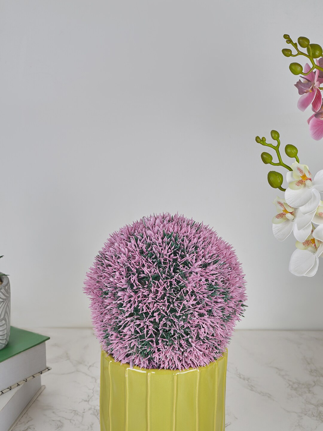 

HomeTown Pink Ilana Artificial Grass Decorative Ball Dia