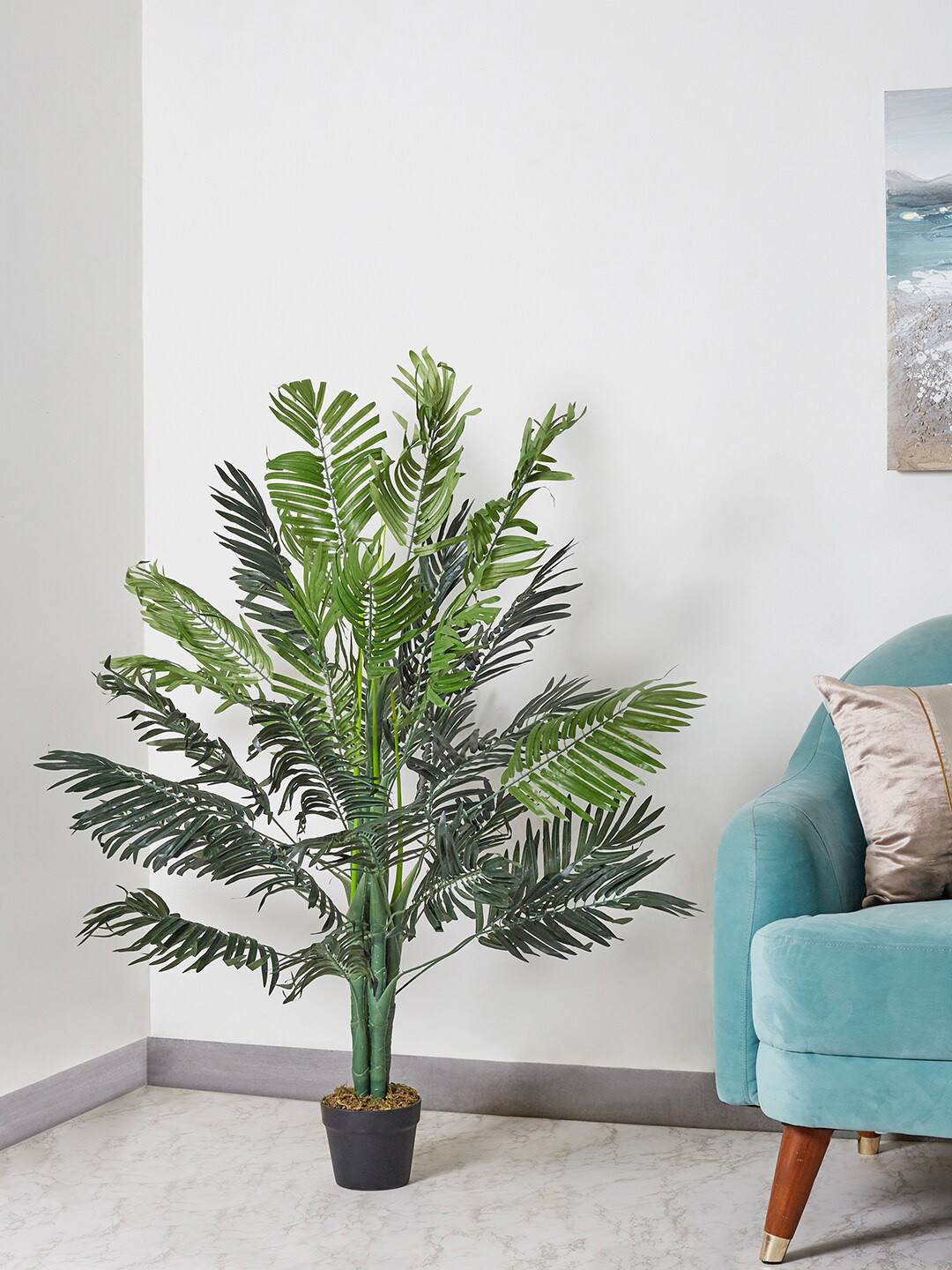 

HomeTown Green Artificial Palm Potted Tree