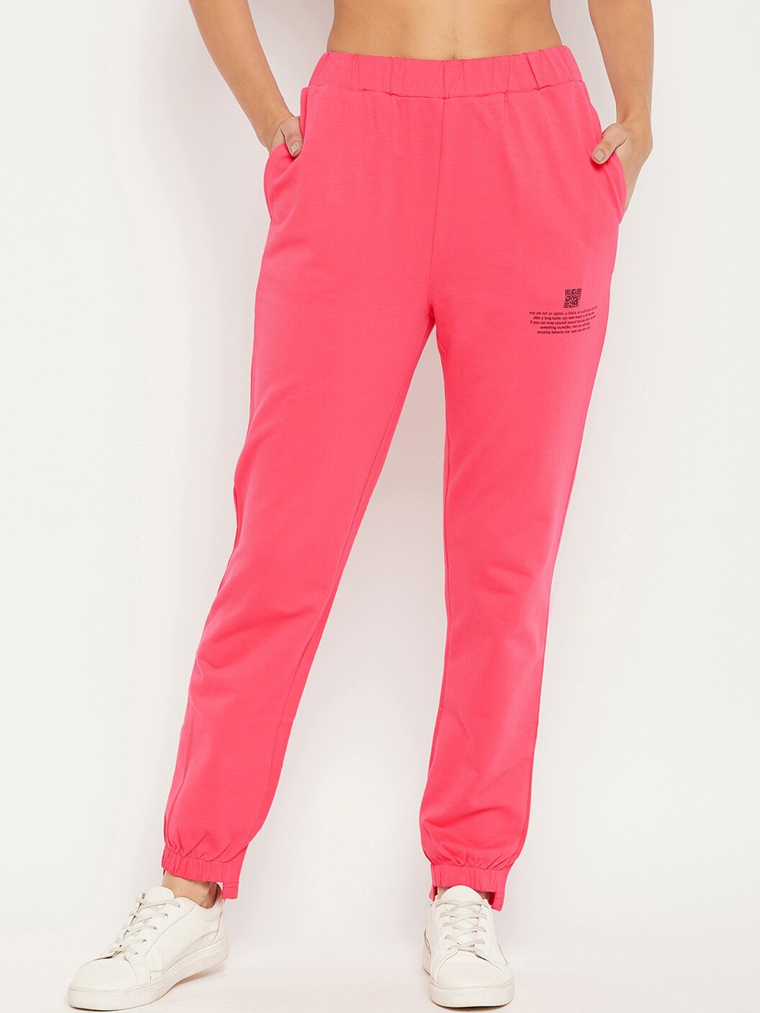 

CAMLA Women Pink Solid Jogger