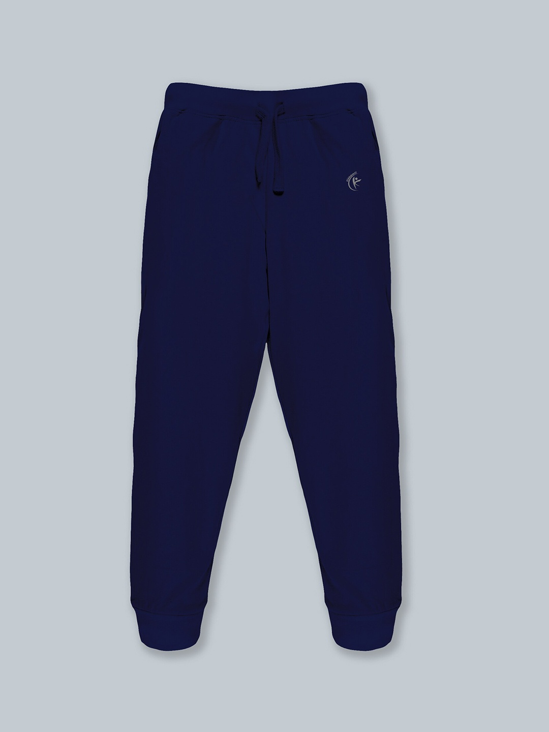 

KiddoPanti Kids Blue Solid Pure Cotton Jogger