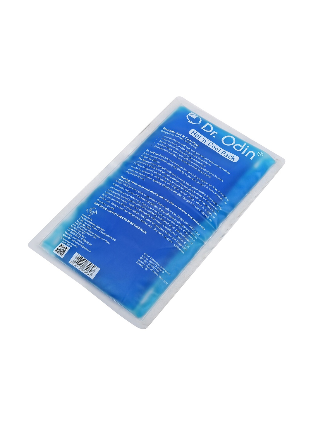 

Dr. Odin Hot n Cool Reusable Pack for Pain Relief, Blue