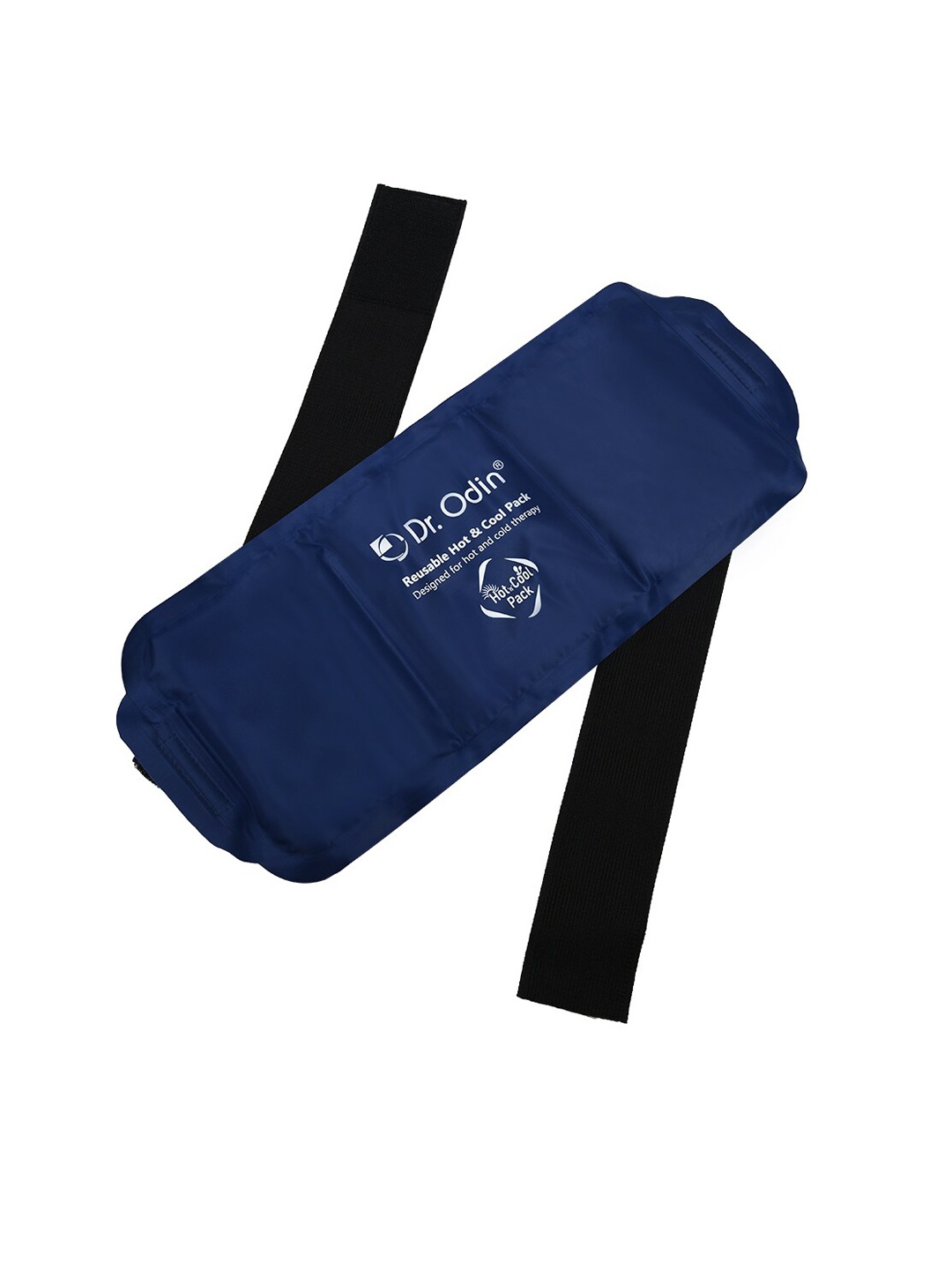 

Dr. Odin Printed Nylon Reusable Hot & Cold Pack for Pain Relief - Dark Blue