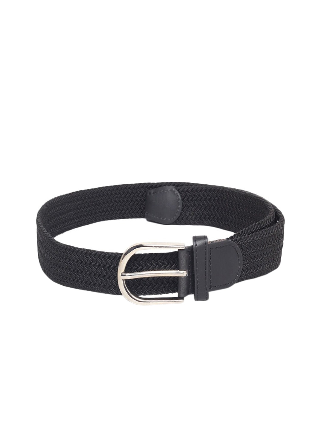 

WINSOME DEAL Men Braided Belt, Black