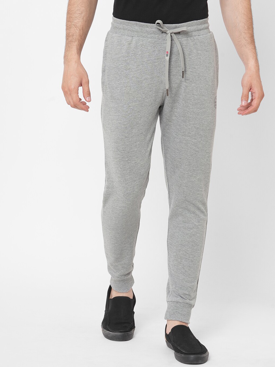 

Sweet Dreams Men Grey Melange Solid Track Pants