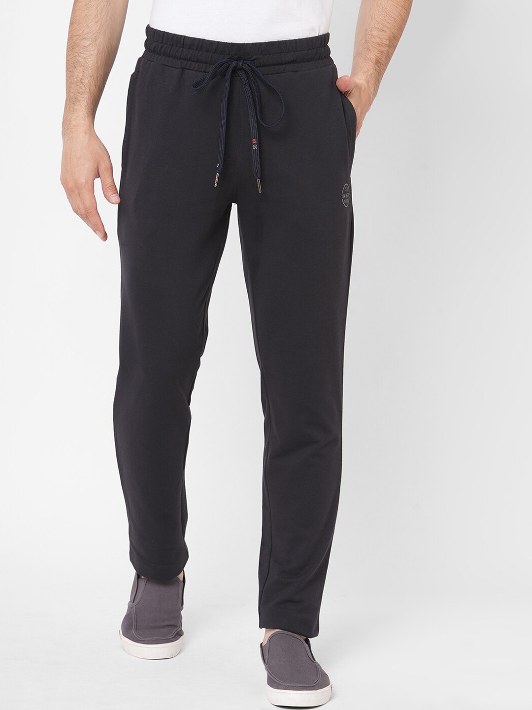 

Sweet Dreams Men Navy Blue Solid Track Pants