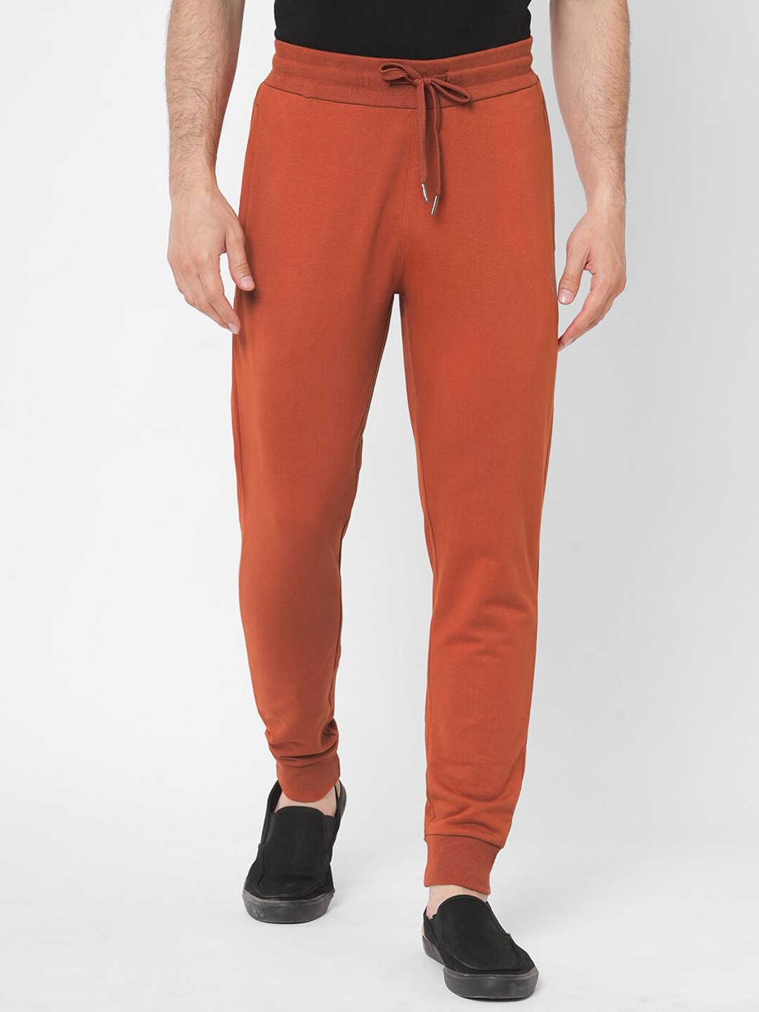

Sweet Dreams Men Orange Solid Track Pants