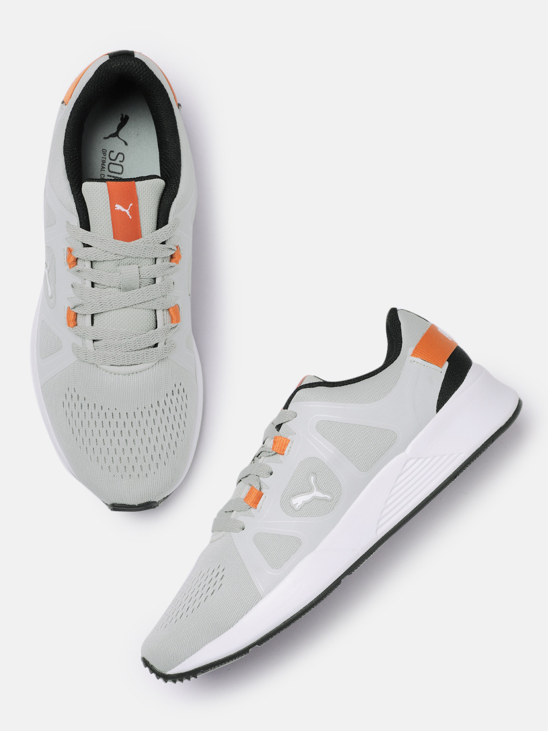 

Puma Men Grey & White Pacer Pro Reload Sneakers