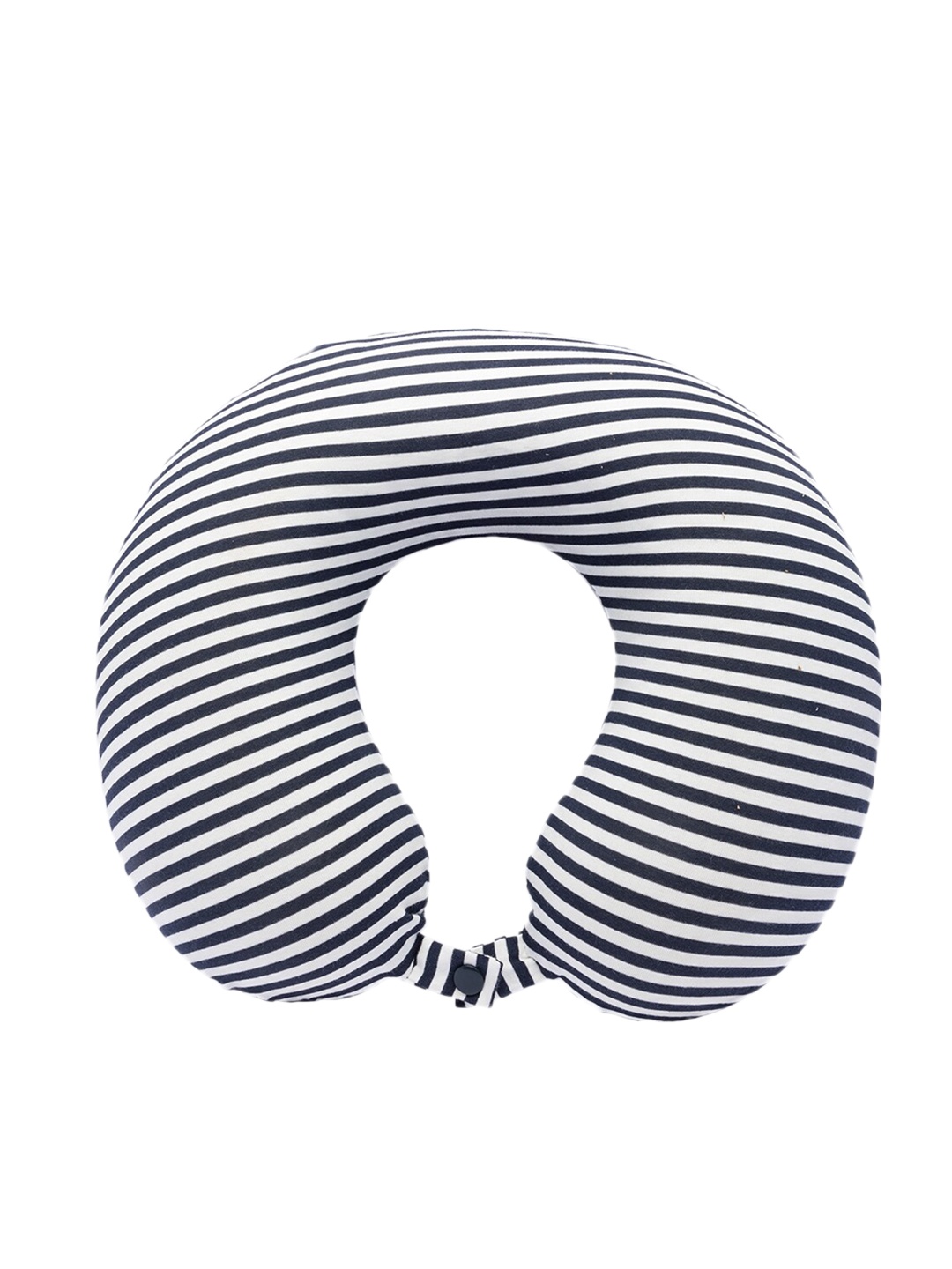 

MARKET99 Blue & White Striped Neck Support Travel Pillow