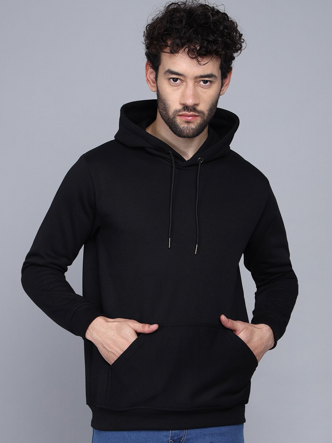 

FLAMBOYANT Men Hooded Sweatshirt, Black