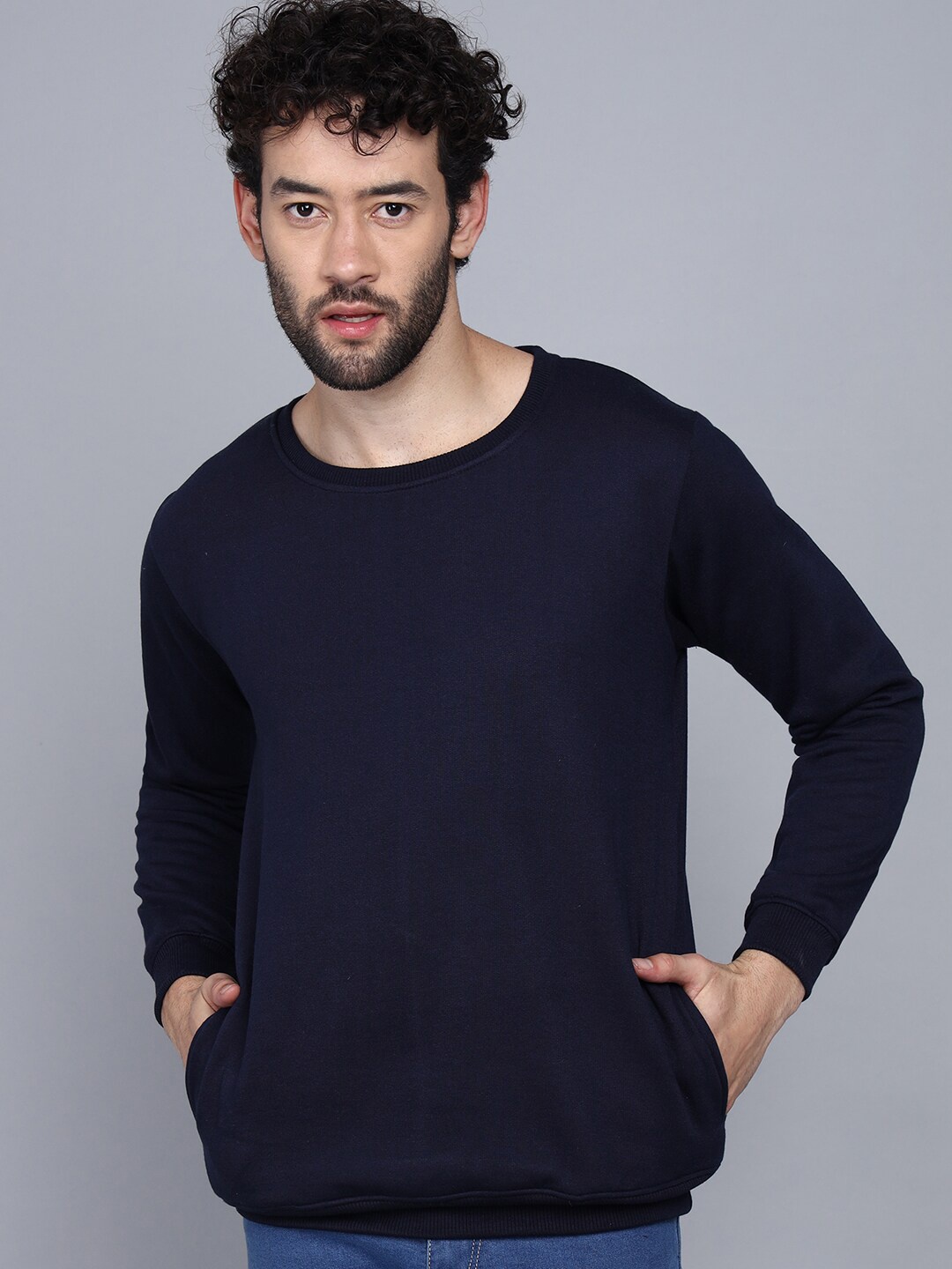 

FLAMBOYANT Men Sweatshirt, Navy blue