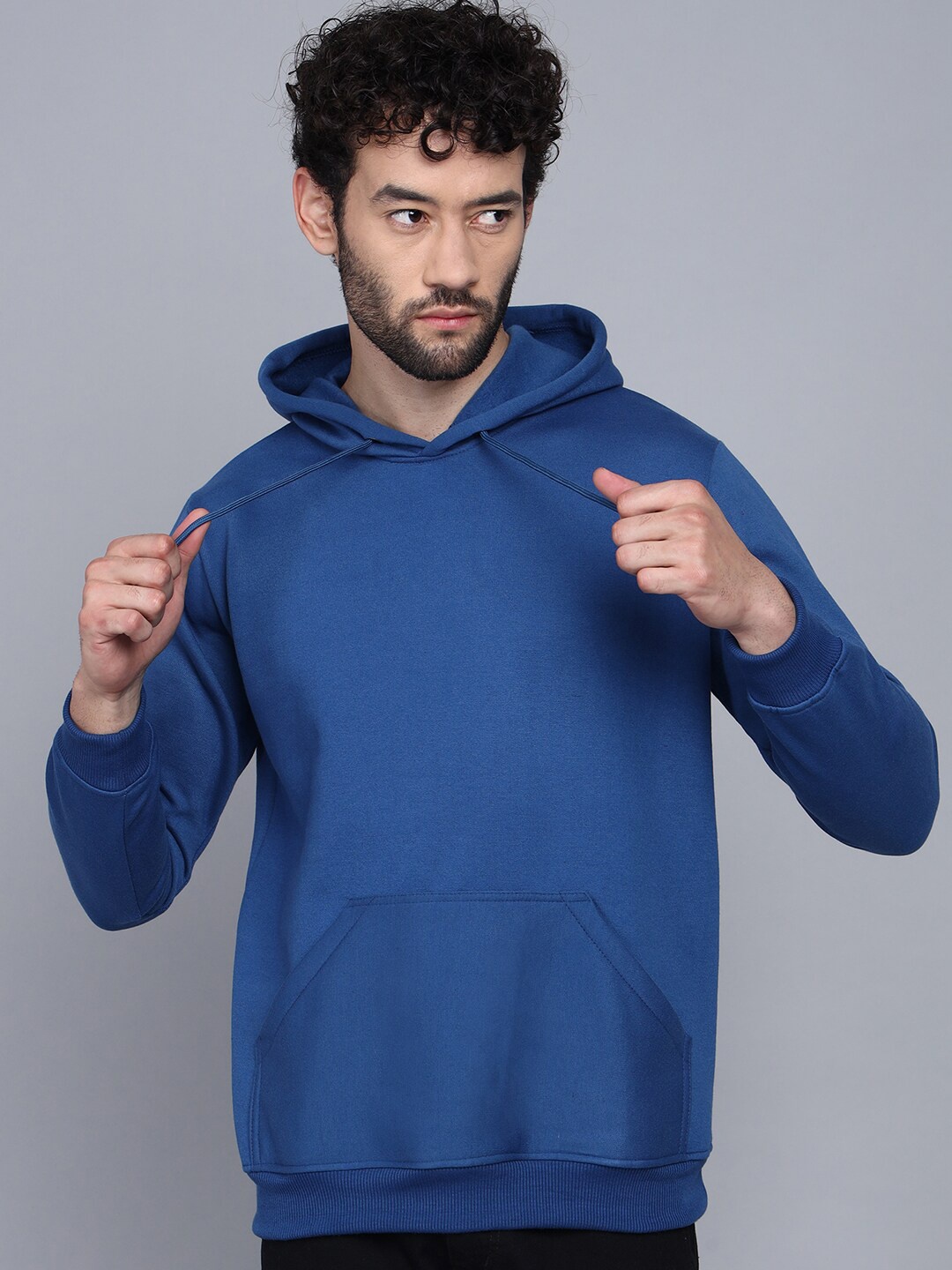 

FLAMBOYANT Men Hooded Sweatshirt, Blue