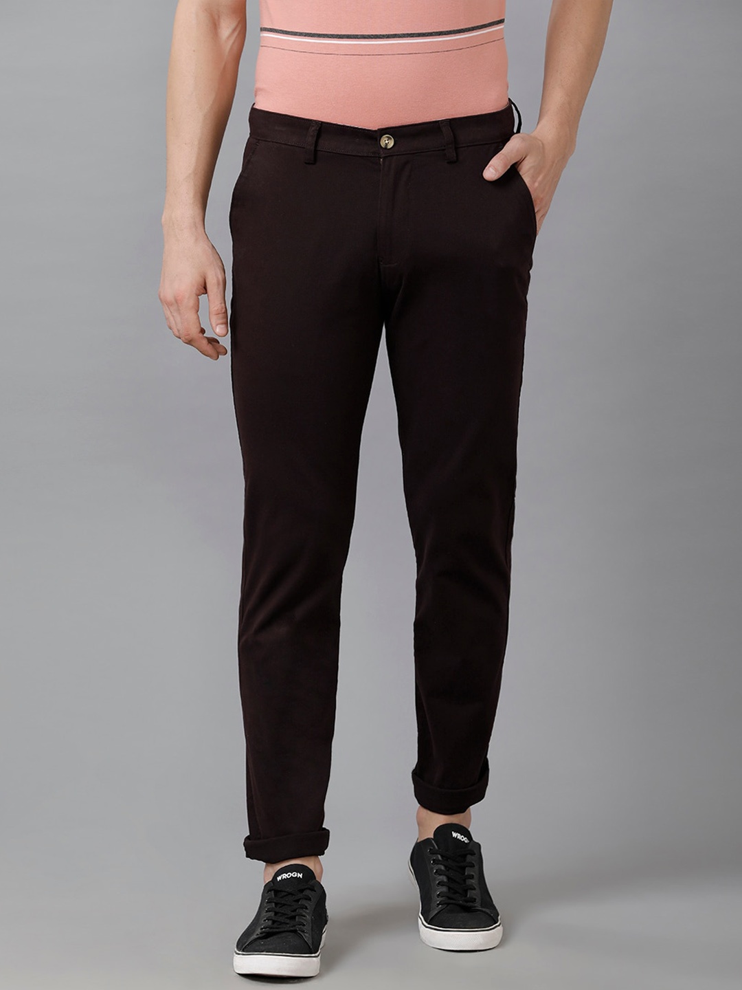 

Classic Polo Men Red Classic Slim Fit Trousers