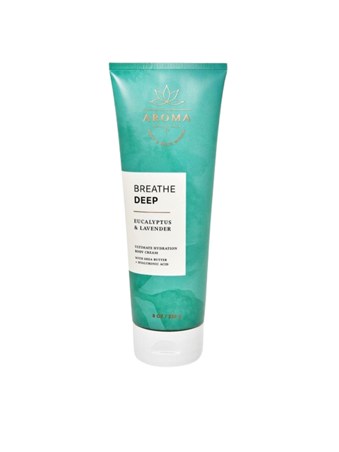 

Bath & Body Works Aromatherapy Eucalyptus Lavender Moisturizing Body Cream-226 g, Grey