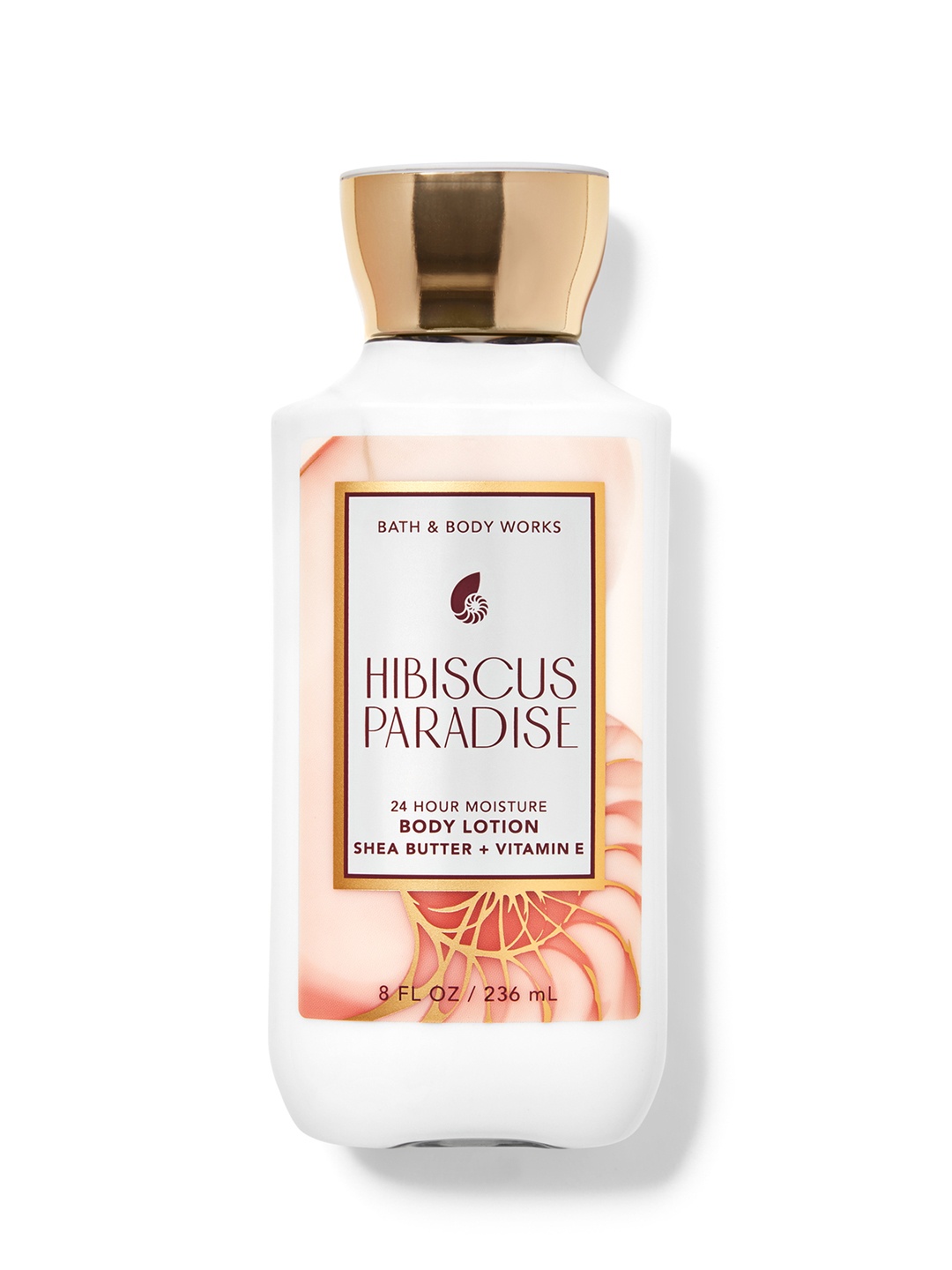 

Bath & Body Works Hibiscus Paradise 24Hr Moisture Body Lotion with Shea Butter - 236ml, White