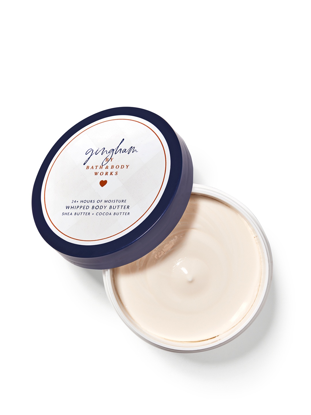 

Bath & Body Works Gingham Whipped Body Butter with Shea & Cocoa Butters - 185g, Navy blue