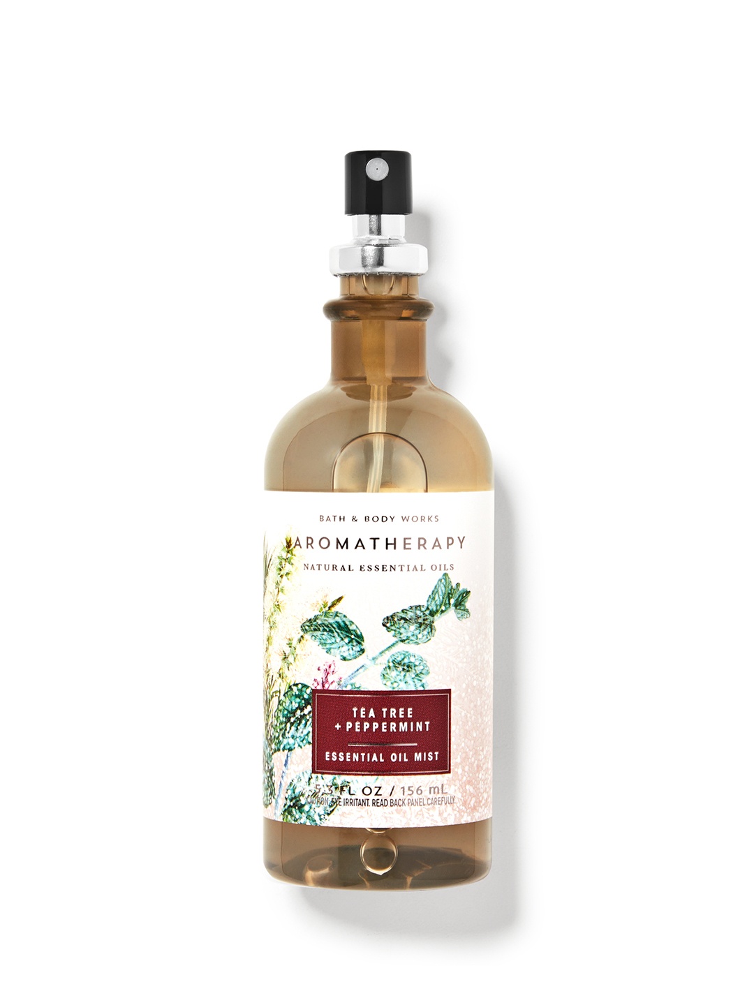 

Bath & Body Works Women Aromatherapy Tea Tree Peppermint Essential Oil Mist - 156 ml, Transparent