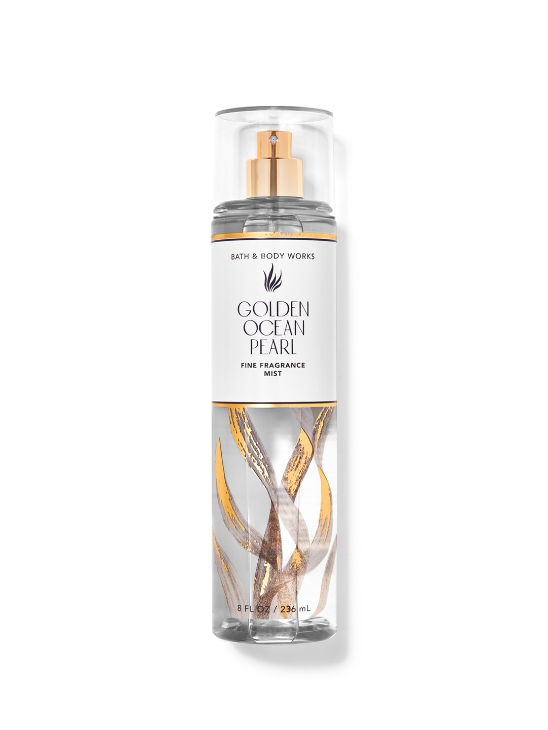 

Bath & Body Works Golden Ocean Pearl Fine Fragrance Mist - 236ml, Gold
