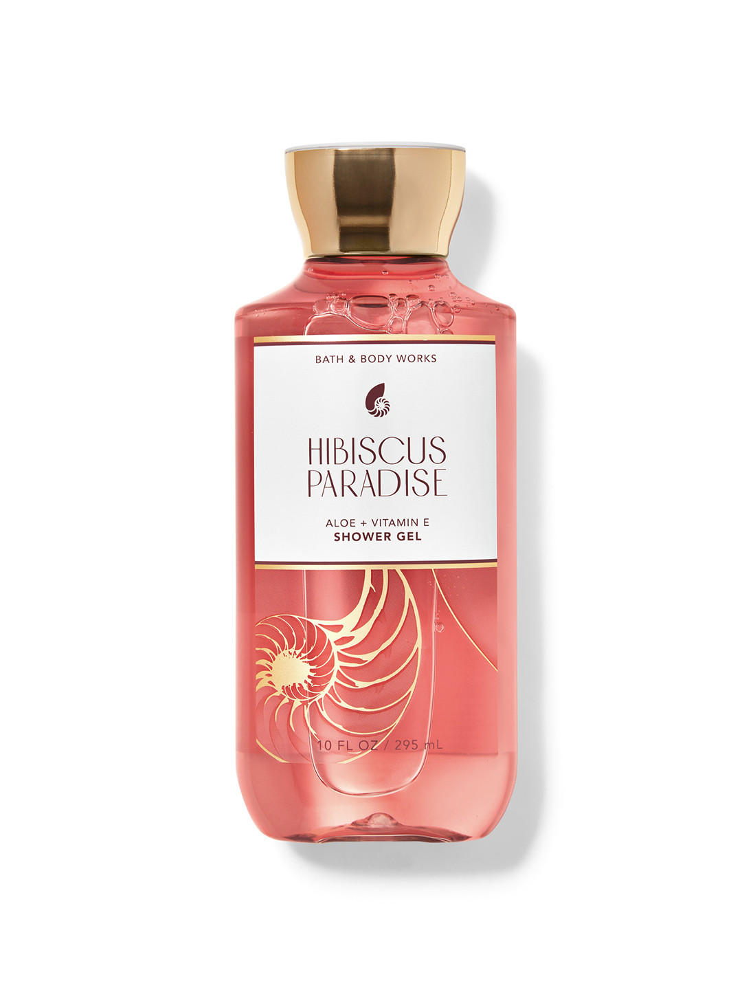 

Bath & Body Works Hibiscus Paradise Shower Gel with Aloe Vera & Vitamin E - 295ml, Pink